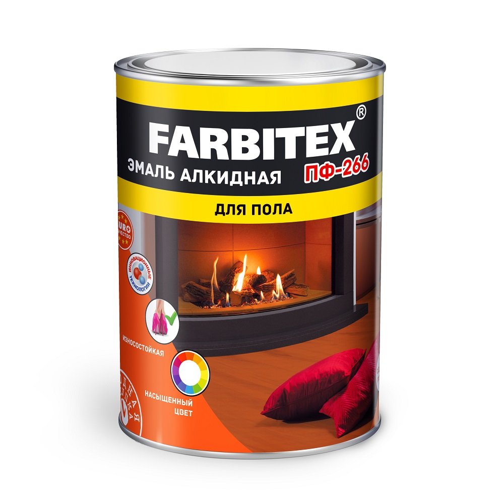 Эмаль алкидная ПФ-266 FARBITEX